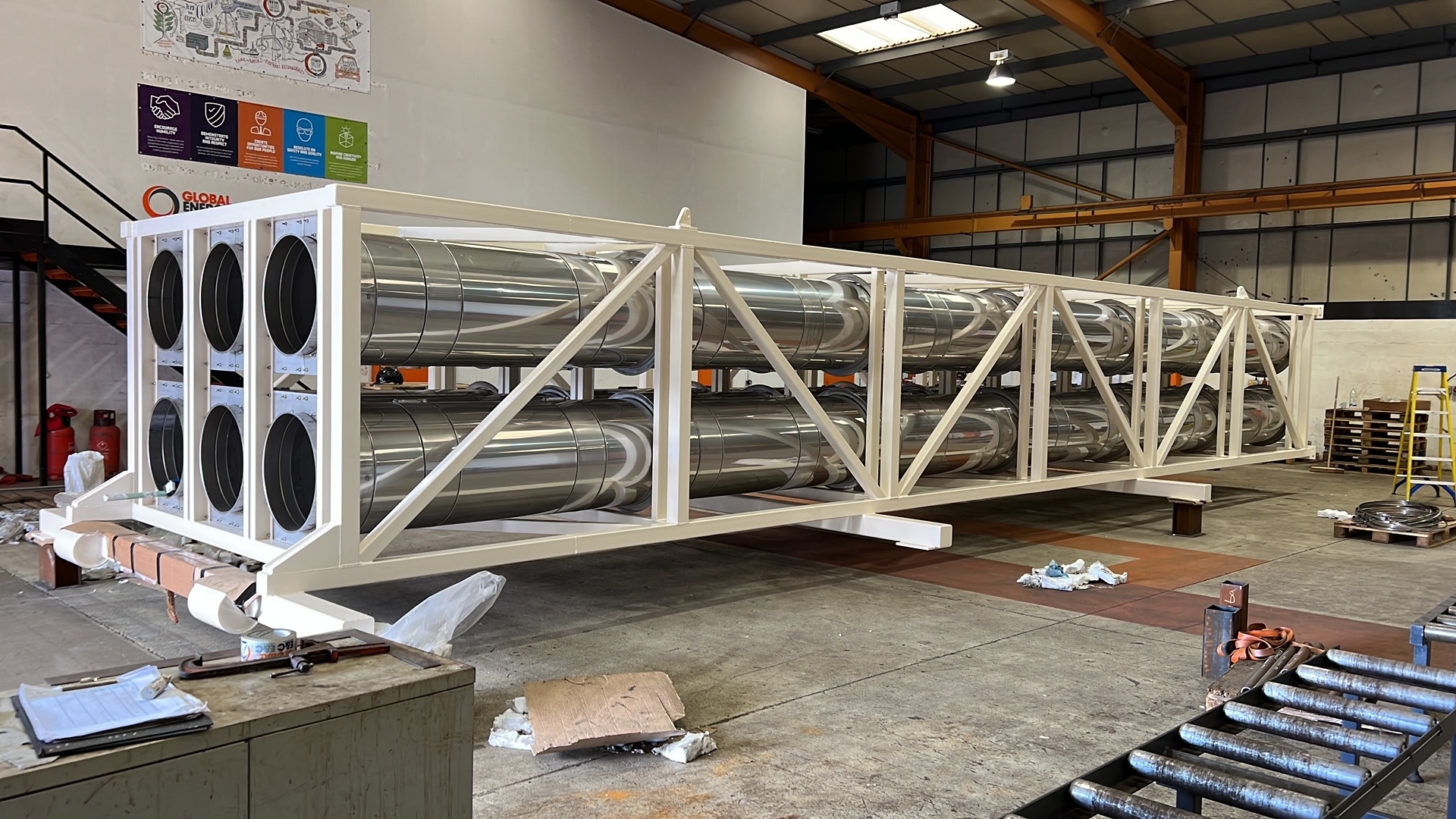 Large Multiple Flue Project