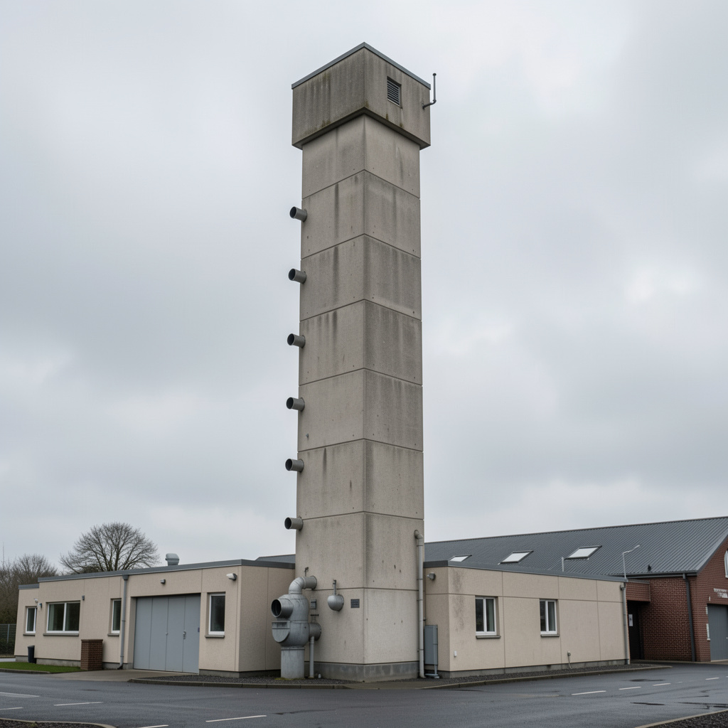 FBS Flues commercial installation — Crematorium stacks