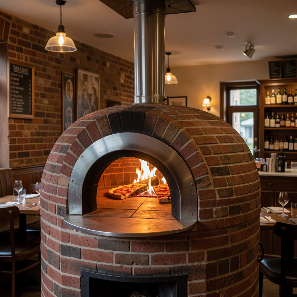 FBS Flues commercial installation — Pizza oven flues
